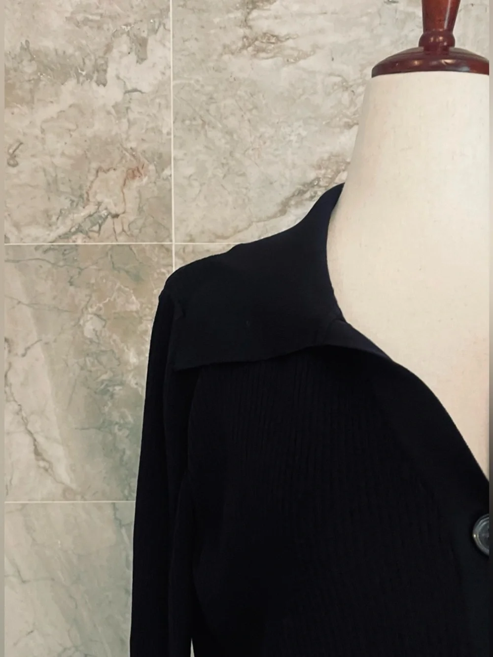The Drop Constance Ribbed Cardigan Long Sleeve Sweater - Picture 4 of 8